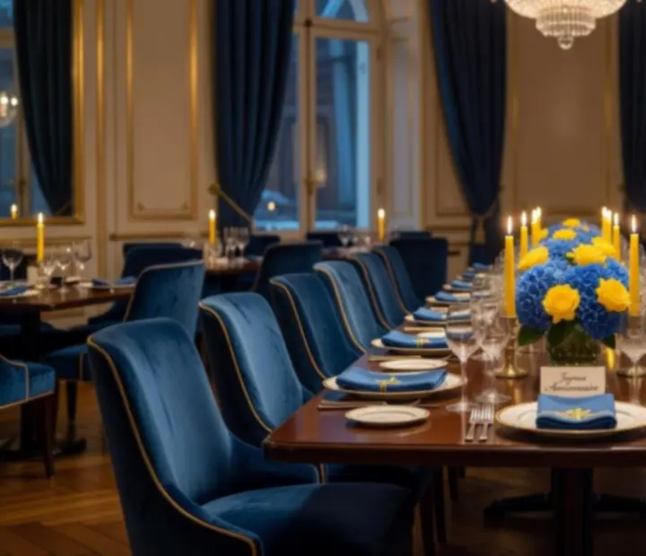 Salle privatisée du restaurant Choix Sorties pour un événement privé